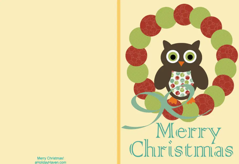 38 Unique Printable Christmas Cards Kitty Baby Love