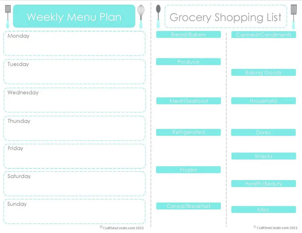 28 Free Printable Grocery List Templates Kitty Baby Love