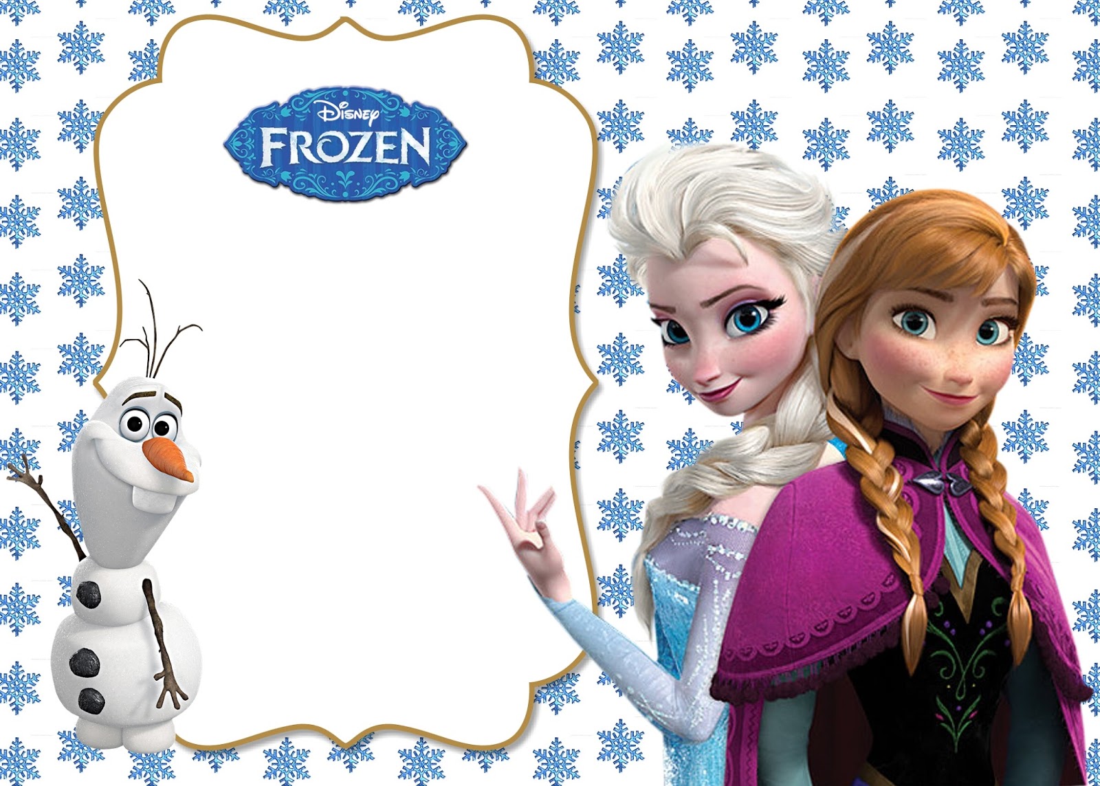 11 Frozen Birthday Invitation Template Images Free Invitation Template