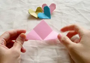 Origami Heart Tutorial 04