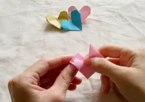 Origami Heart Tutorial 12