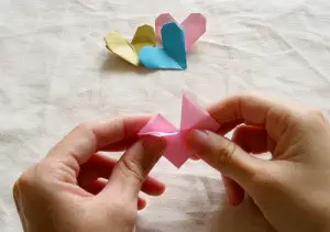 Origami Heart Tutorial 13