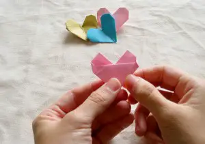 Origami Heart Tutorial 17