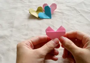 Origami Heart Tutorial 20