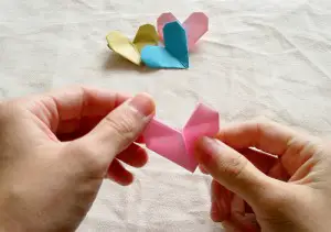 Origami Heart Tutorial 21