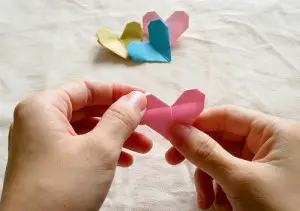 Origami Heart Tutorial 22