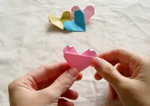 Origami Heart Tutorial 23