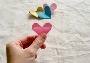 Origami Heart Tutorial 24