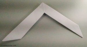 Origami Boomerang Step 11