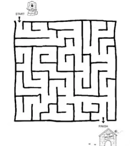 Free Printable Mazes for Preschoolers
