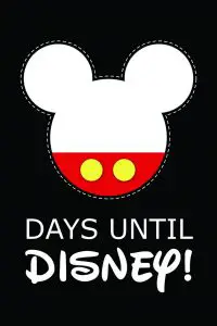 Printable Disney Countdown Calendar for Kids