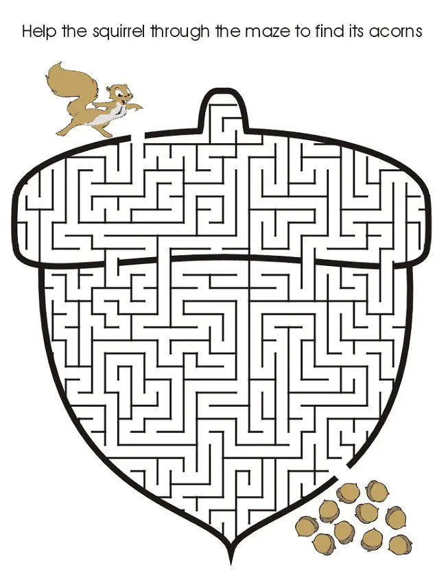 28 Free Printable Mazes for Kids and Adults - Kitty Baby Love