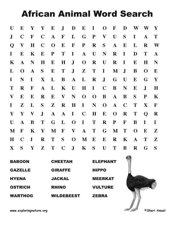 Найди слова животные 2. African animals Word search ответы. Найти животных на английском языке. Wordsearch животные. Кроссворд по английскому языку животные.