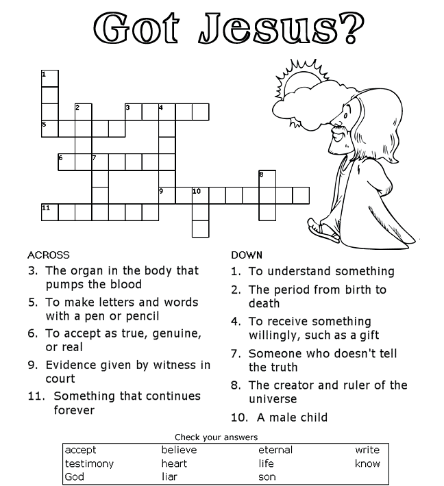 free printable bible crossword puzzles for middle school