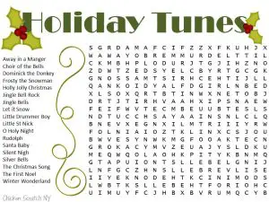 Christmas Word Search Games