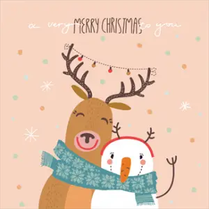 Free Christmas Card Printable