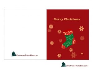 Free Printable Christmas Card