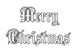 Free Printable Christmas Cards to Color