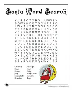 36 printable christmas word search puzzles kitty baby love