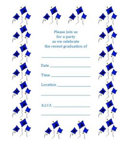 Free Printable Graduation Invitation Templates