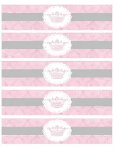Free Printable Water Bottle Labels for Baby Shower