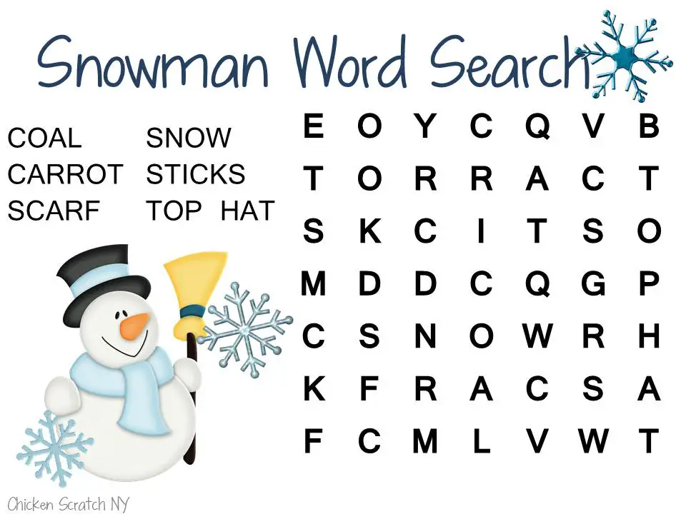 36 Printable Christmas Word Search Puzzles Kitty Baby Love