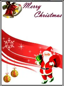 Printable Christmas Card Templates