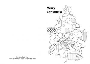 Printable Christmas Cards for Kids