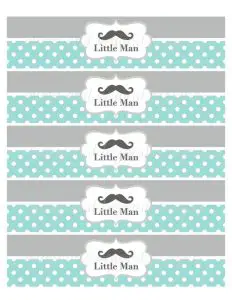Water Bottle Printable Labels Free