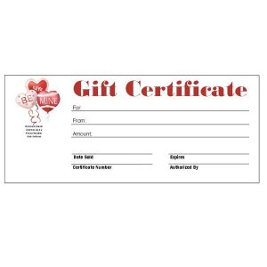 Free Printable Blank Gift CertificatesKitty Baby Love