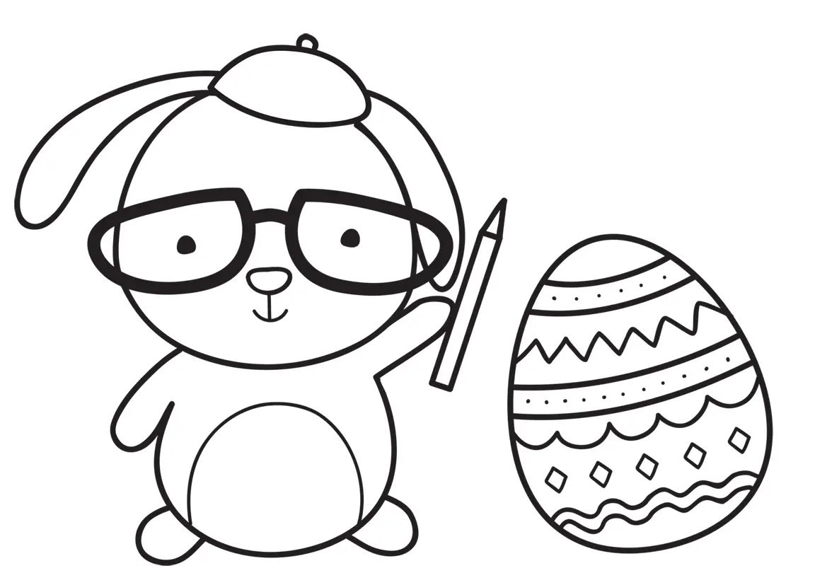 happy-easter-card-template-coloring-page