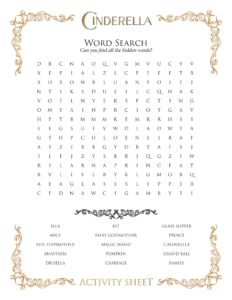 Disney Word Search