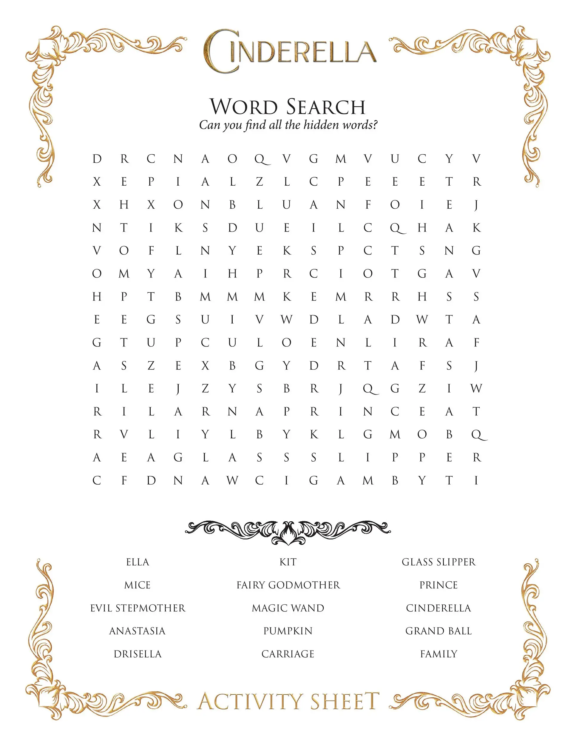 15 free disney word searches kitty baby love