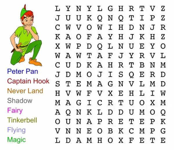 15 Free Disney Word Searches Kitty Baby Love