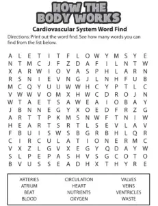 Science Word Search for Kids