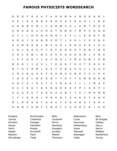 Word Search for Science