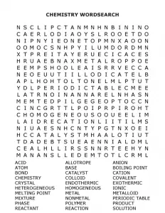 Element Word Search