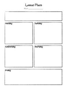 Free Teacher Daily Planner Template