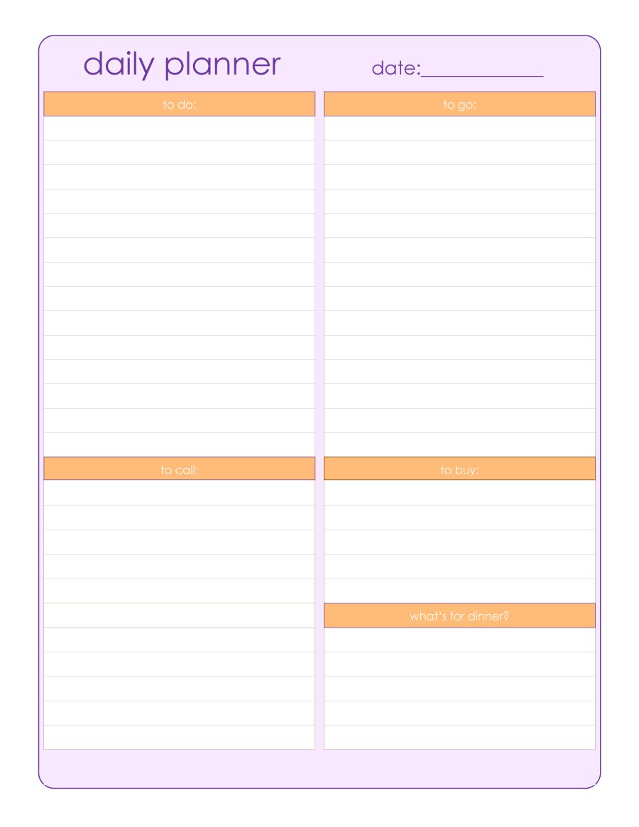 Calendar Itinerary Template from www.kittybabylove.com