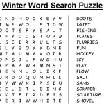 14 Free Printable Winter Word Searches | KittyBabyLove.com