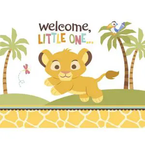 Lion King Baby Shower Invitation Templates