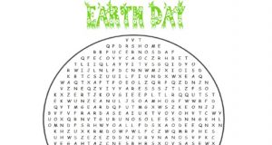 Earth Day Word Search Middle School