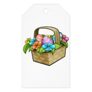 Easter Basket Gift Tags