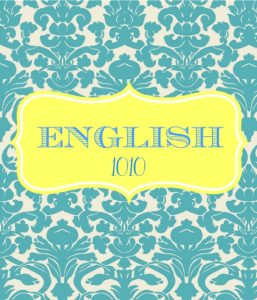 English Binder Cover Templates