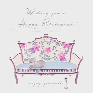 Free Colorful Retirement Card