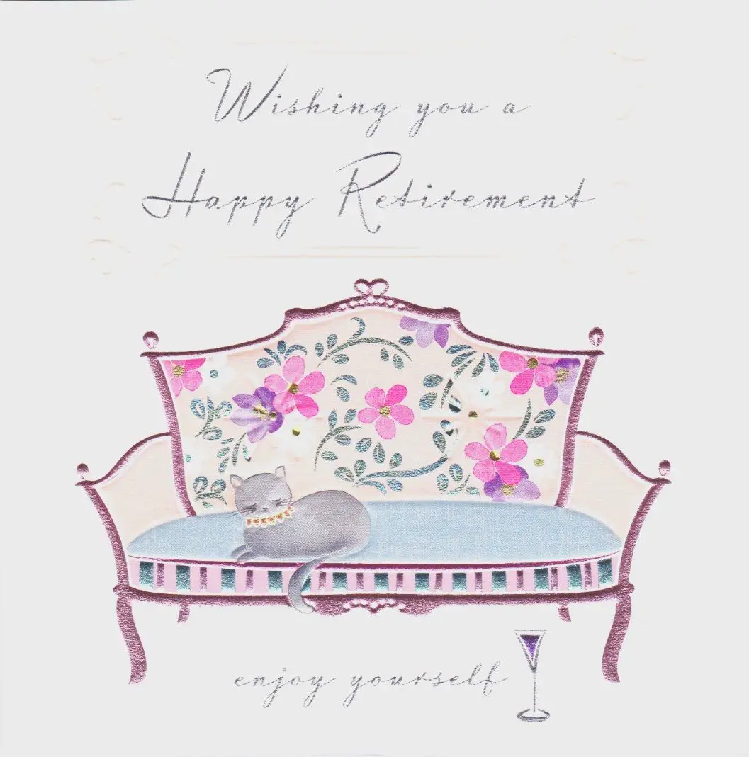 12 Beautiful Printable Retirement Cards Kitty Baby Love