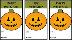 Free Printable Halloween Tags for Gift Bags