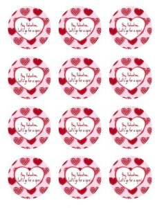 Valentine Gift Tag Template