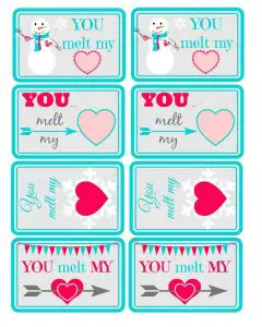 Valentine Gift Tags Free Printable
