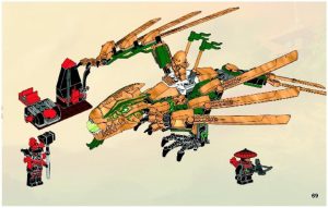 Golden Dragon Lego Instructions